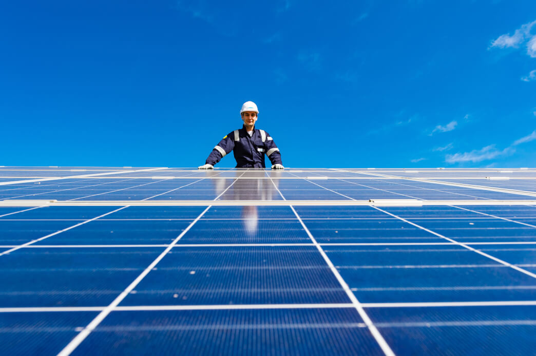 Le parc photovoltaïque de Bollène.