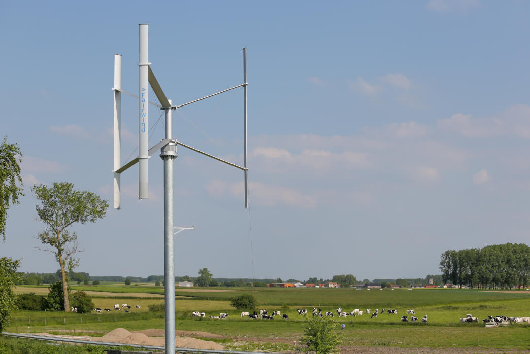 Interesse in een middelgrote windmolen voor uw bedrijf?