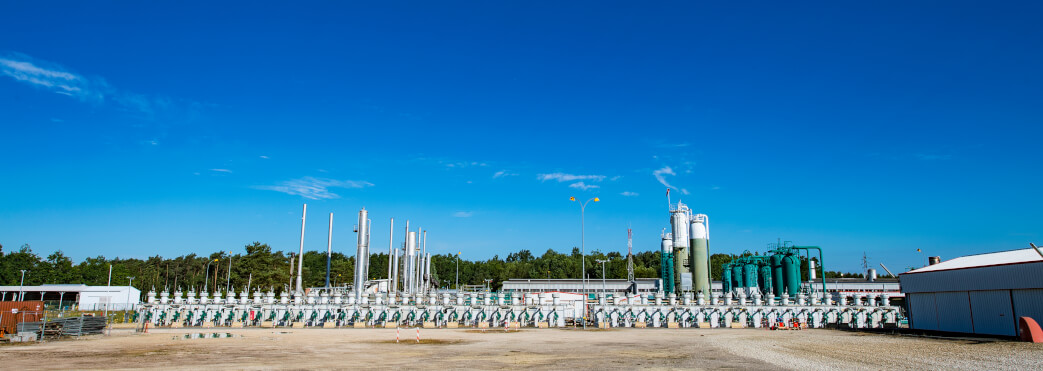 Stockage de gaz naturel Storengy de Chémery.