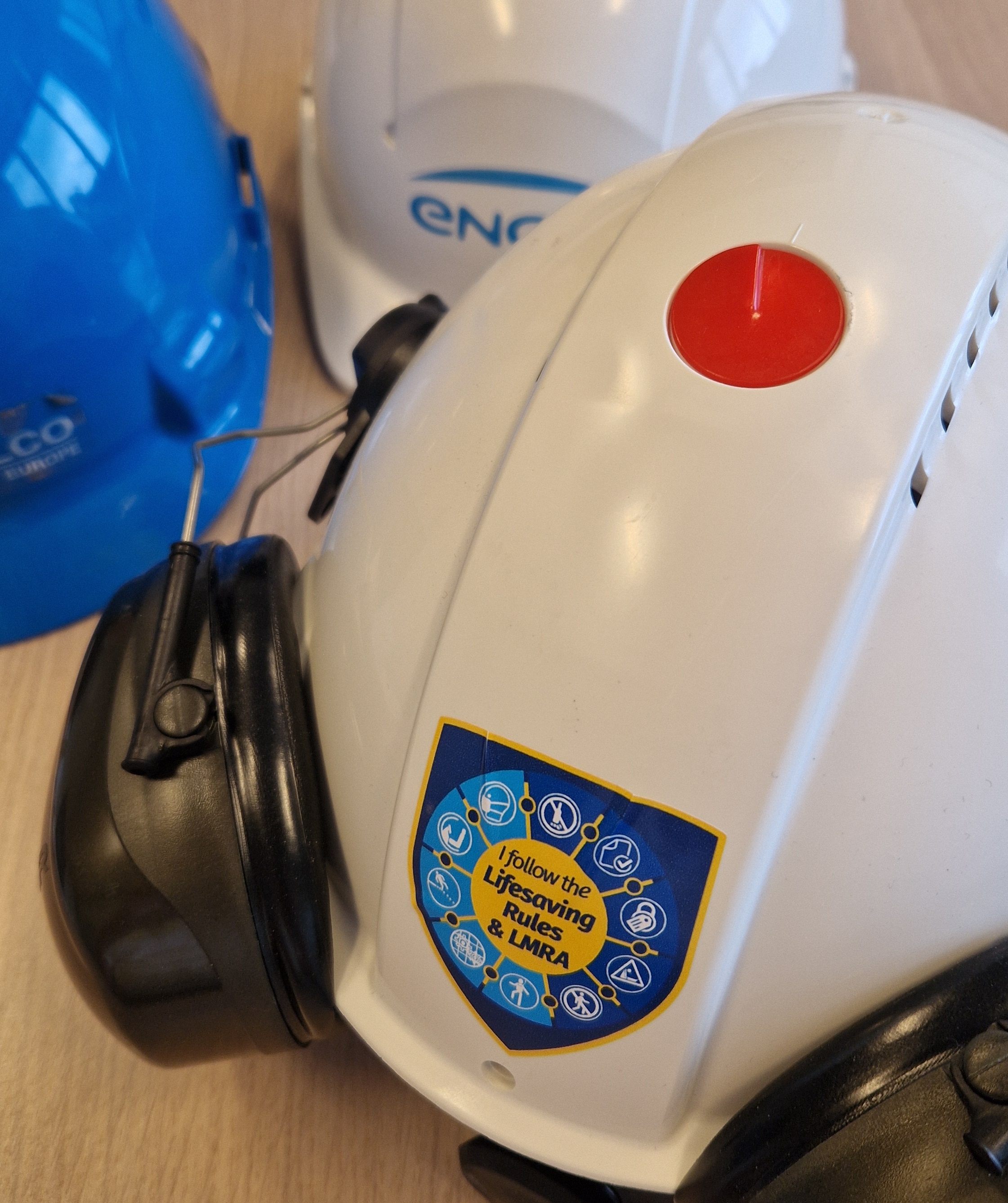 Training security helmet and headset