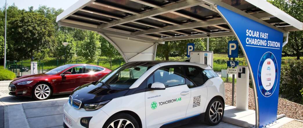 Solar fast charging Living tomorrow