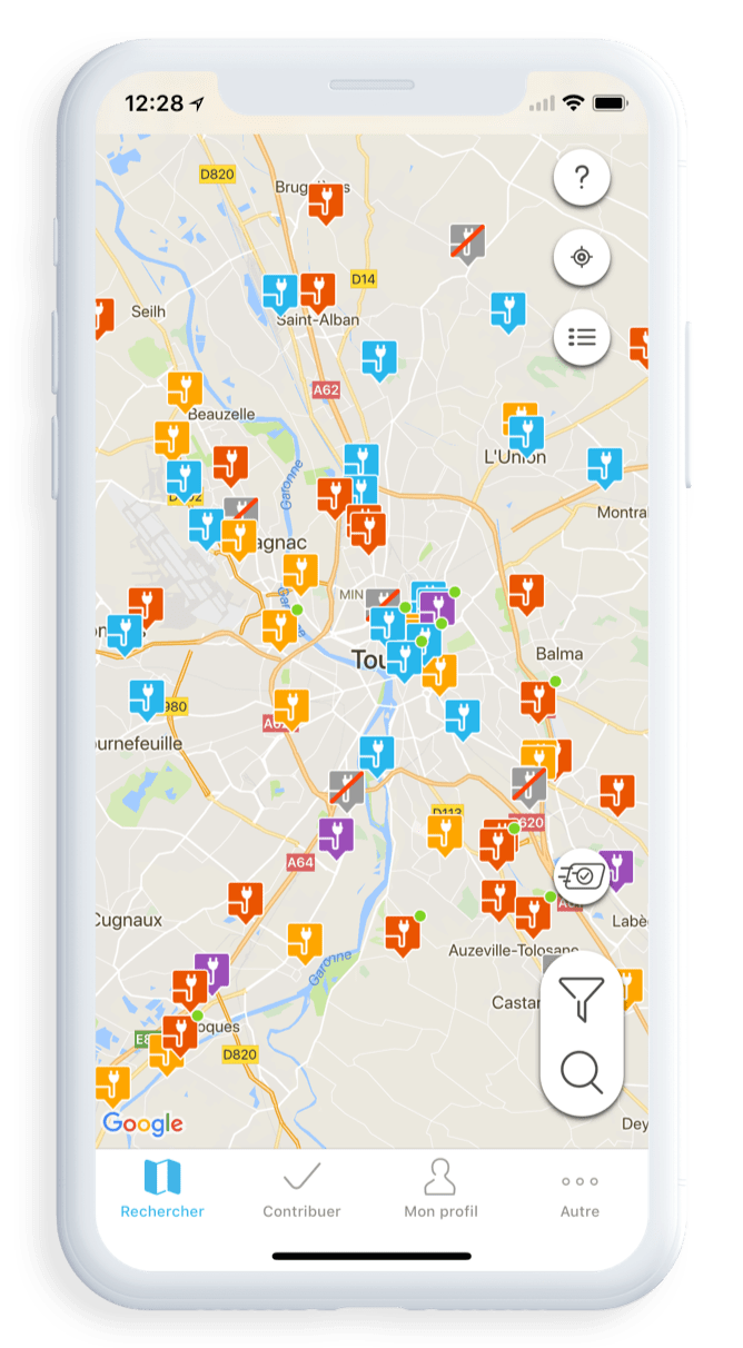 chargemap publiek laden elektrische voertuigen